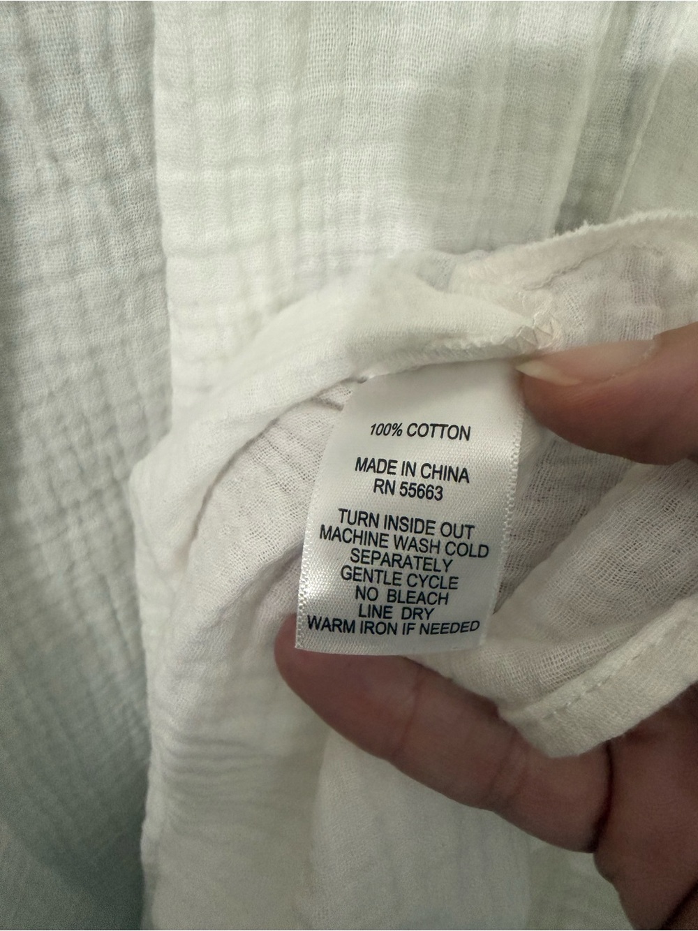 Cynthia Rowley White Gauze Flutter Sleeve Peasant Top - Picture 7 of 7
